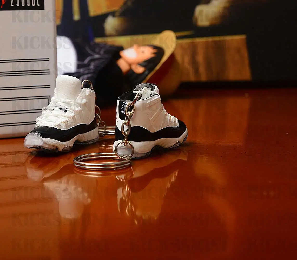 Фабрика Китая рекламные подарки дропшиппинг ручной работы AJ11 concord 1/6 весы 3D Мини кроссовок Кукла аксессуар