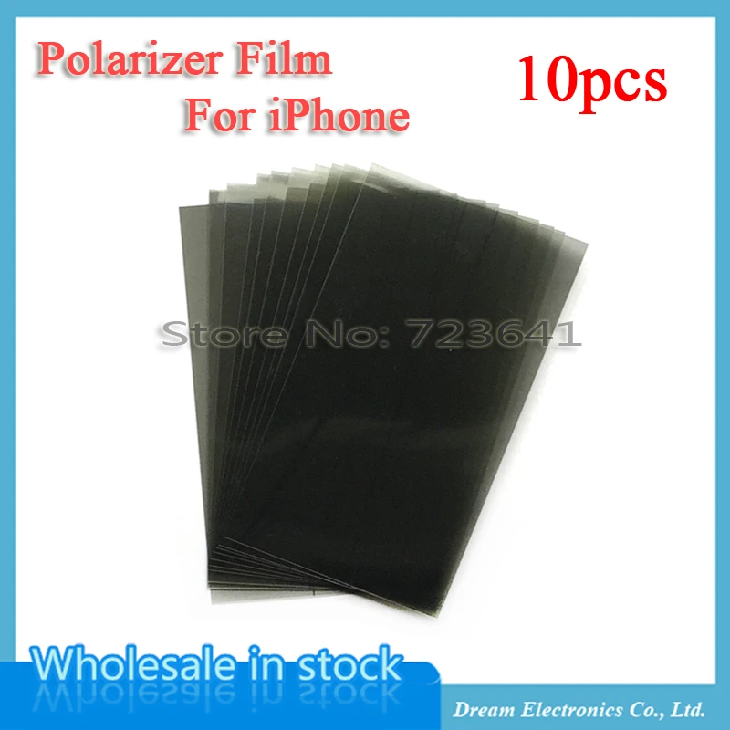 Поляризационная пленка для iPhone 6 plus S 7 8 X 5 5S 5c 10 шт./лот|polarizing film|film polarizinglcd polarizer film |