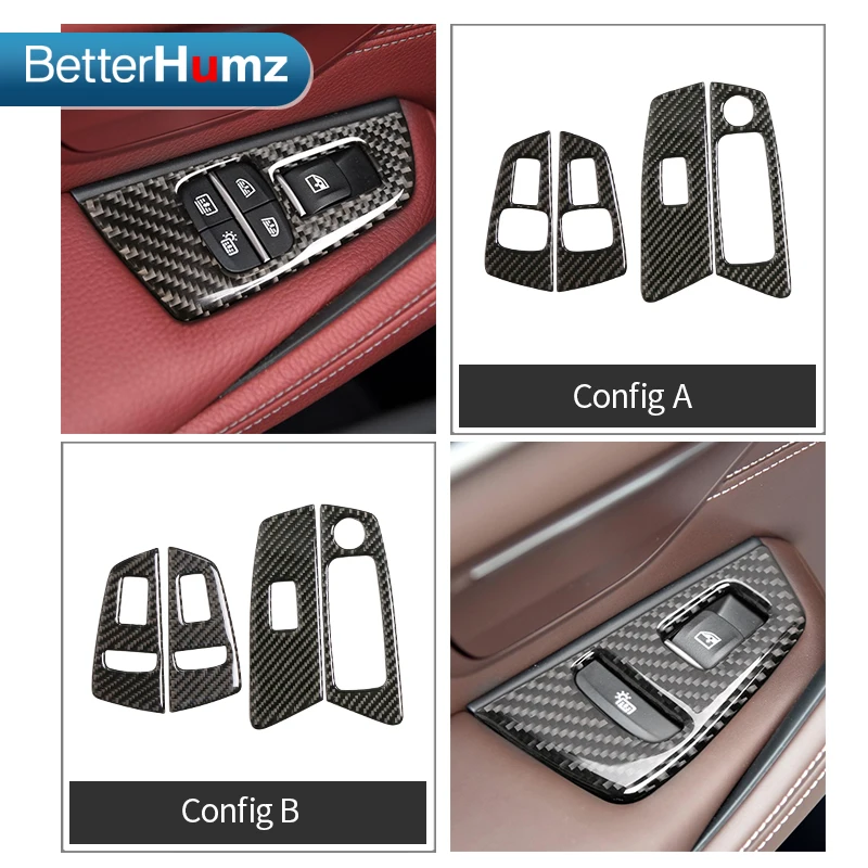 Стеклоподъемник из углеродного волокна для BMW G30 5 series 2018|sticker for bmw|for bmwcarbon fiber |
