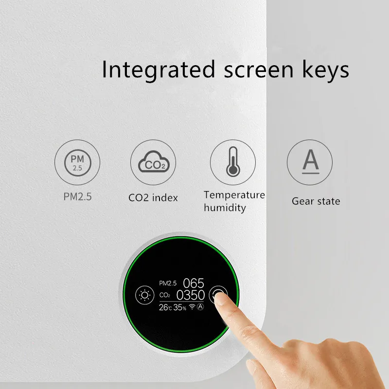 xiaomi mijia smartmi умный очиститель воздуха домашняя система воздуха очиститель воздуха просо анти туман дымка формальдегид кислородный бар PM2.5