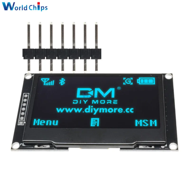 ЖК дисплей 2 42 дюйма 42x64 для C51 STM32 SPD0301|ЖК-модули| |