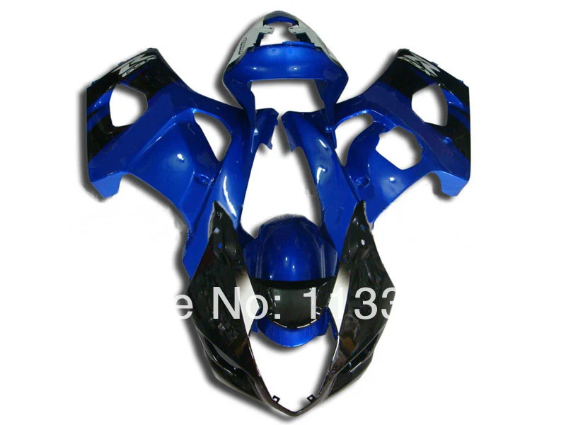 Инъекция для SUZUKI GSX-R1000 K3 03 04 GSX R1000 черный синий G436 GSXR 1000 2003 2004 GSXR1000 комплект