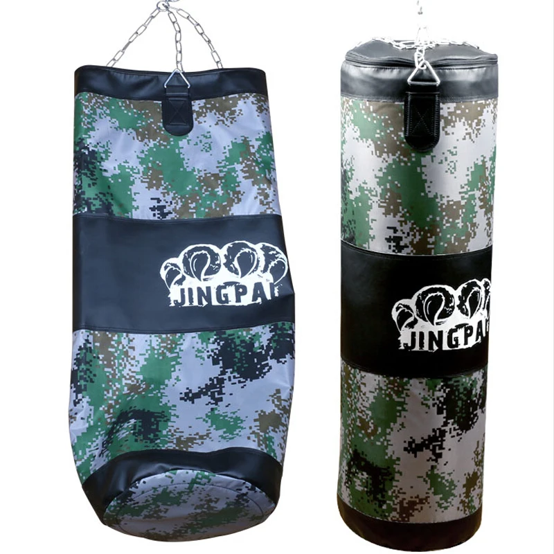 100 см красная/камуфляжная цветная тренировочная боксерская груша для