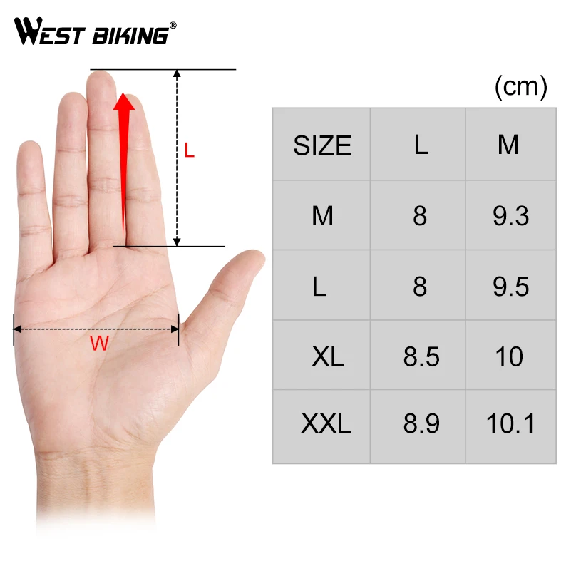 WEST BIKING велосипедные перчатки с закрытыми пальцами рабочие защитные