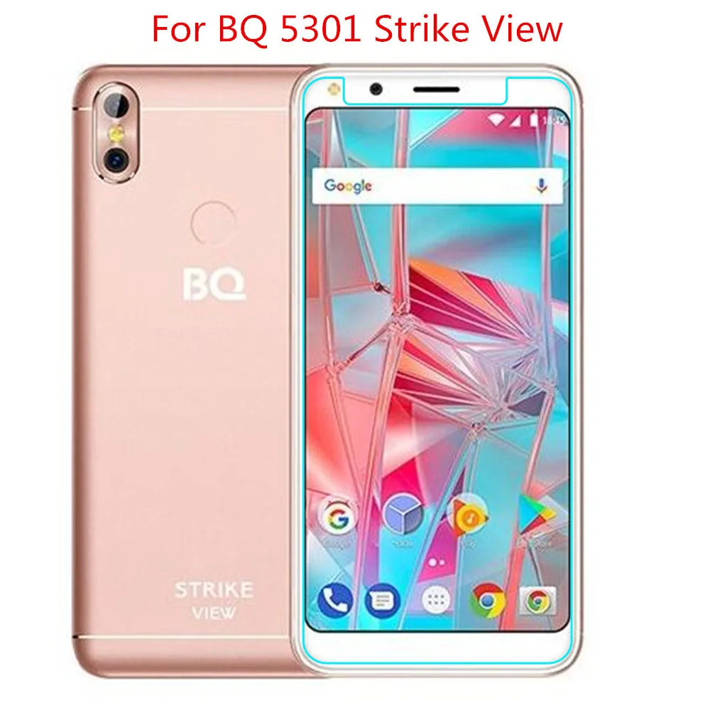 2.5D 9H закаленное стекло для BQ 5301 Strike View на телефон защитная пленка Glass|Защитные