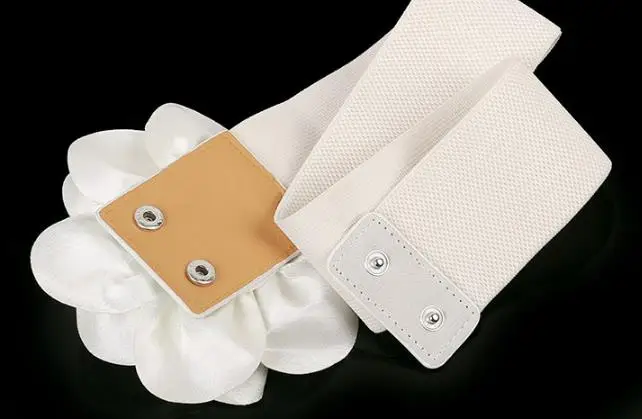 Женская эластичная лента с большим шифоновым поясом идеально подходит для