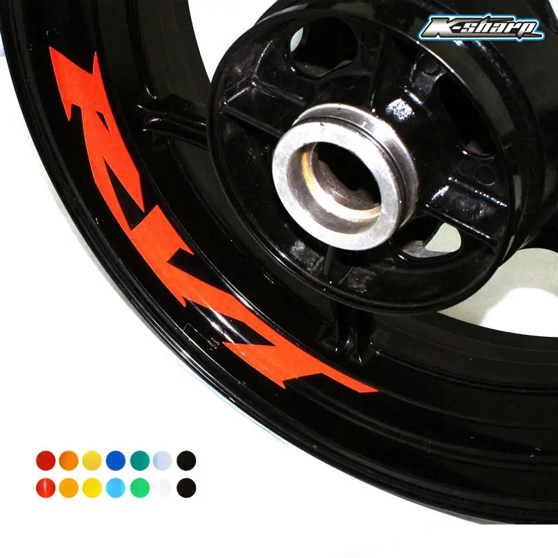 8 X пользовательский обод внутреннее кольцо аппликация светоотражающее колесо