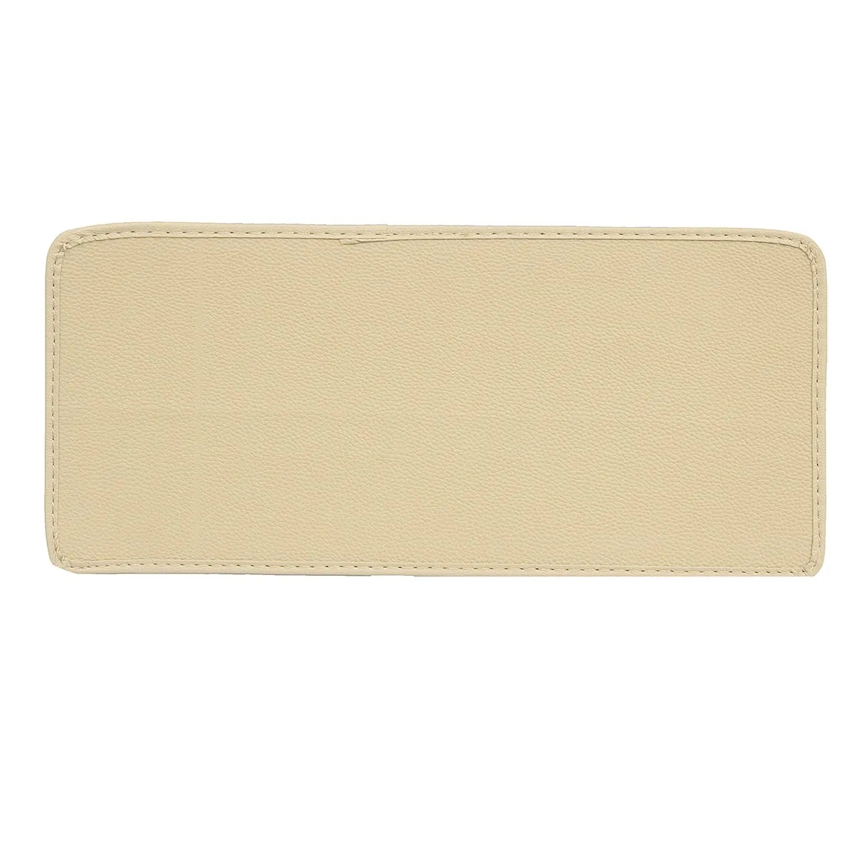 Универсальный автомобильный кожаный коврик бежевый водонепроницаемый для пола