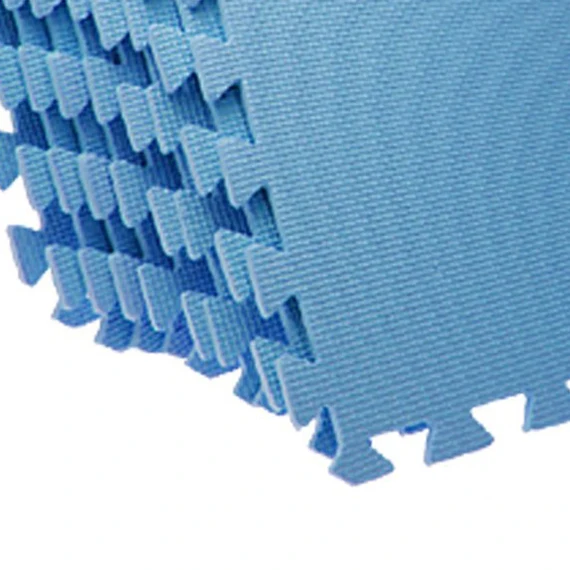 EVA Puzzle пены анти-усталости синий блокировки Коврики | Дом и сад