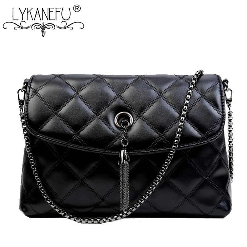 Сумка мессенджер LYKANEFU Женская маленькая из искусственной кожи|female handbags|handbag