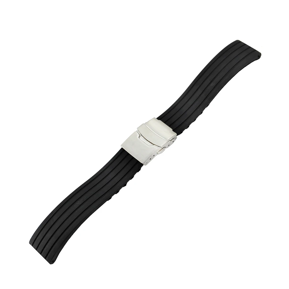 Ремешок силиконовый для Samsung Gear S2 S3 S4 Classic R732/R735 резиновый браслет на застежке