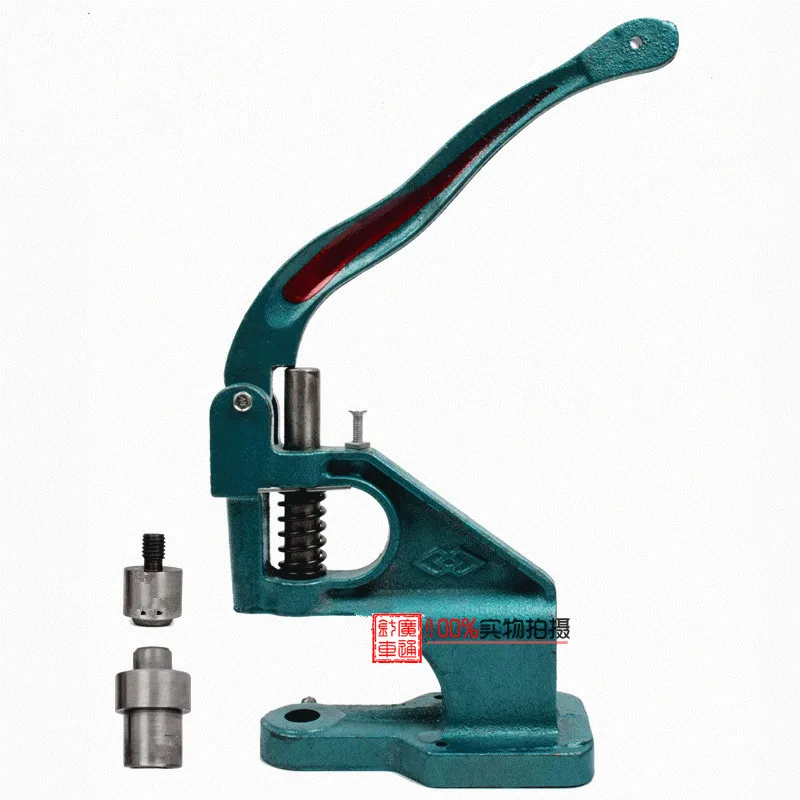 Новый Бесплатная доставка кнопки машина 6 видов стилей перфоратор комплект