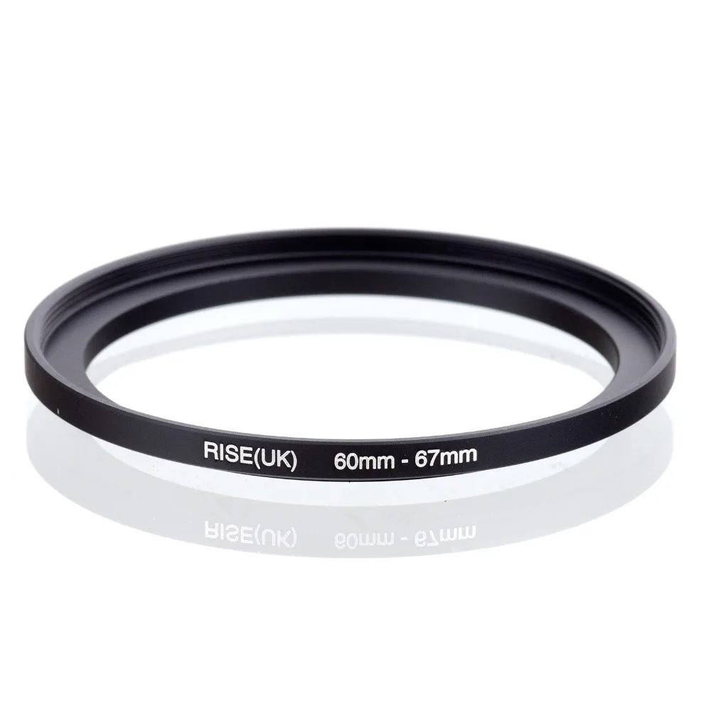 

original RISE(UK) 60mm-67mm 60-67mm 60 to 67 Step Up Ring Filter Adapter black