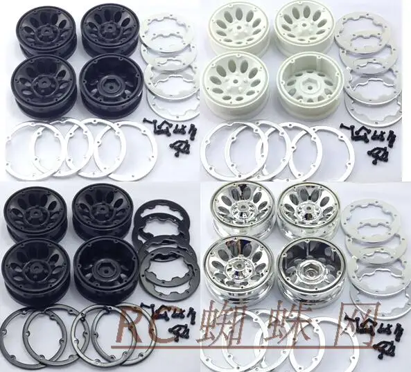 Колеса/диски 1 9 дюйма Beadlock 1/10 s rock crawler FJ 58588 CC01 Cruiser/FJ40 TAMIYA CC-01/AXIAL SCX10/RC8WD D90 Wrangler G2 JEEP |
