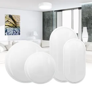 Настенный светодиодный светильник AC85-265V 16 Вт, 20 Вт, влагостойкий светильник для крыльца, круглая овальная форма для наружного освещения сада, ванной комнаты