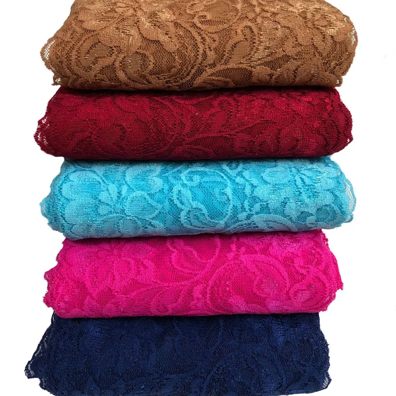 

10yards/Lot French Vintage Stretch Lace Trim High Quality 15cm Wide Elastic Lace Fabric DIY Lingeries Bra Panties Sewing