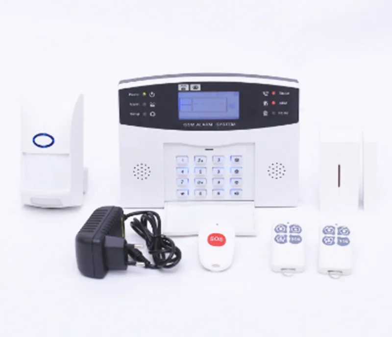 433Mhz Wireless GSM Alarm System LCD Display