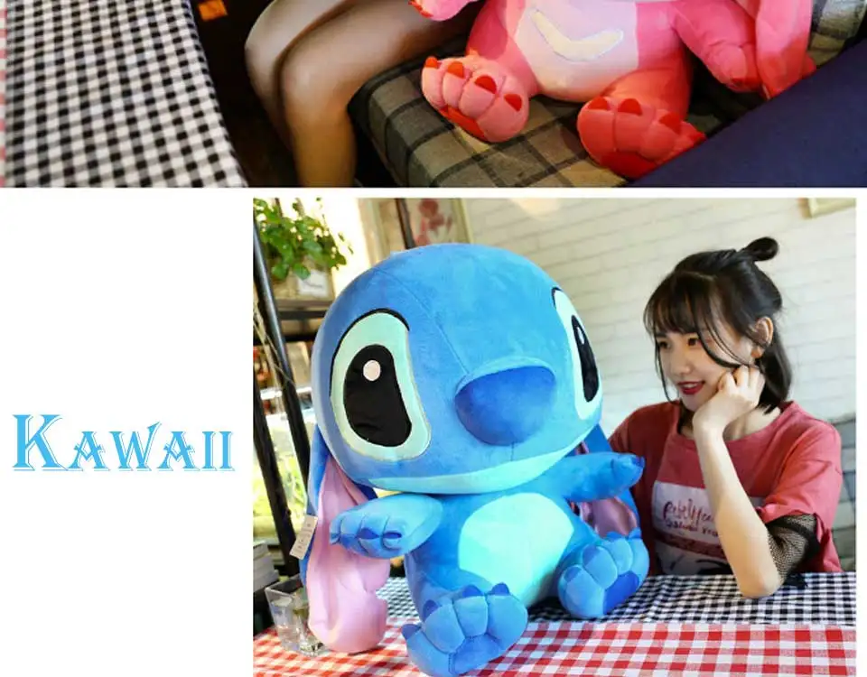 25-45 см Kawaii мультфильм Лило и Стич и стежка Мягкая Плюшевая Игрушка Кукла детская мягкая игрушка для ребенка день рождения Рождество Дети ребенок
