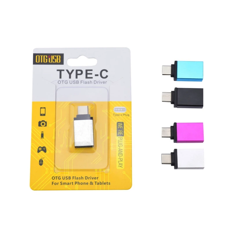 Адаптер с разъемом Type C для USB OTG конвертер 3 0 адаптер портом зарядки MacBook Pixel Lumia