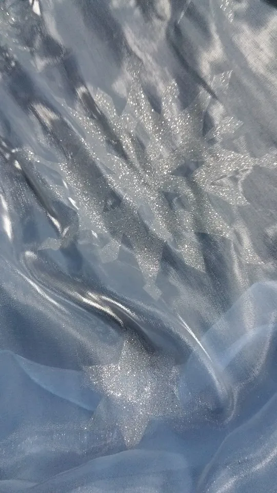 CL28 парка версия светло-голубой блестящий и поток Кейп |