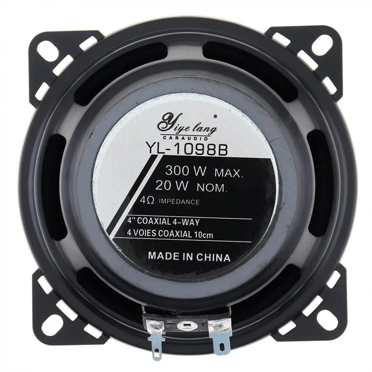 2 шт. 4 дюйма 12V 300W 4 полосная автомобильная Коаксиальная Авто Стерео полный диапазон частот Hi-Fi колонки неразрушающего Установка