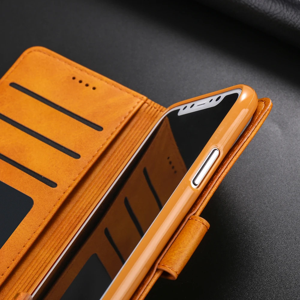 Деловой кожаный флип чехол для Apple iPhone 12 Mini 11 Pro MAX SE 6 6S 7 8 Plus X XR XS 5|Бамперы| |