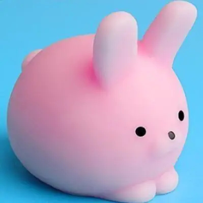 3 Pink Rabbit Мини Изменить Цвет мягкими милый кот сквиши антистресс игрушка мяч сквиш Моти рост расслабляет мягкий,канцелярия липкий стресса смешная игрушка в подарок - Цвет: 3 Pink Rabbit