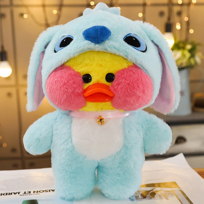 1 шт. 30 см милые LaLafanfan кафе утка Плюшевые игрушки мультфильм Kawaii Утка Мягкая кукла животные куклы детские игрушки подарок на день рождения для девочки