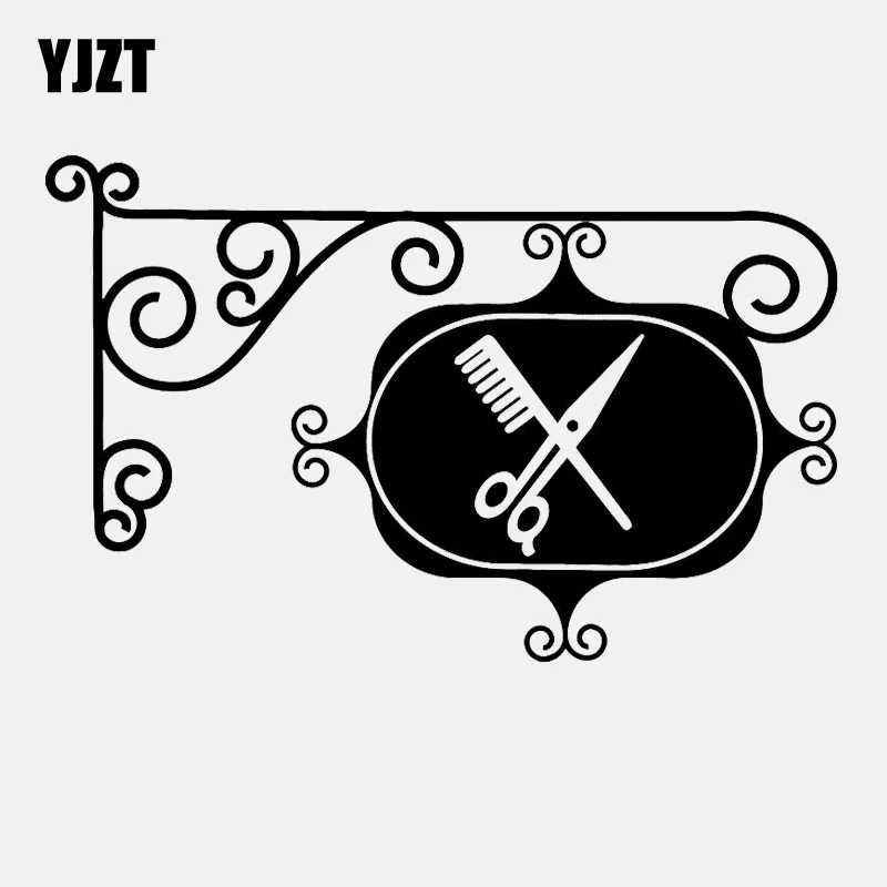 YJZT 17 2 см * 11 1 Виниловая черная/Серебристая Наклейка на автомобиль для забавных