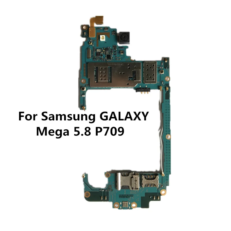Может работать в течение всего используется оригинальная плата для samsung GALAXY Mega 5,8 P709 Материнская плата плиты