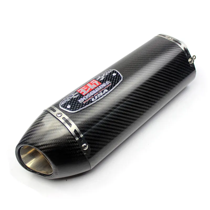 51 мм Akrapovic глушитель мотоцикла Scarico Escape Moto Универсальная труба дБ убийца для Yoshimura