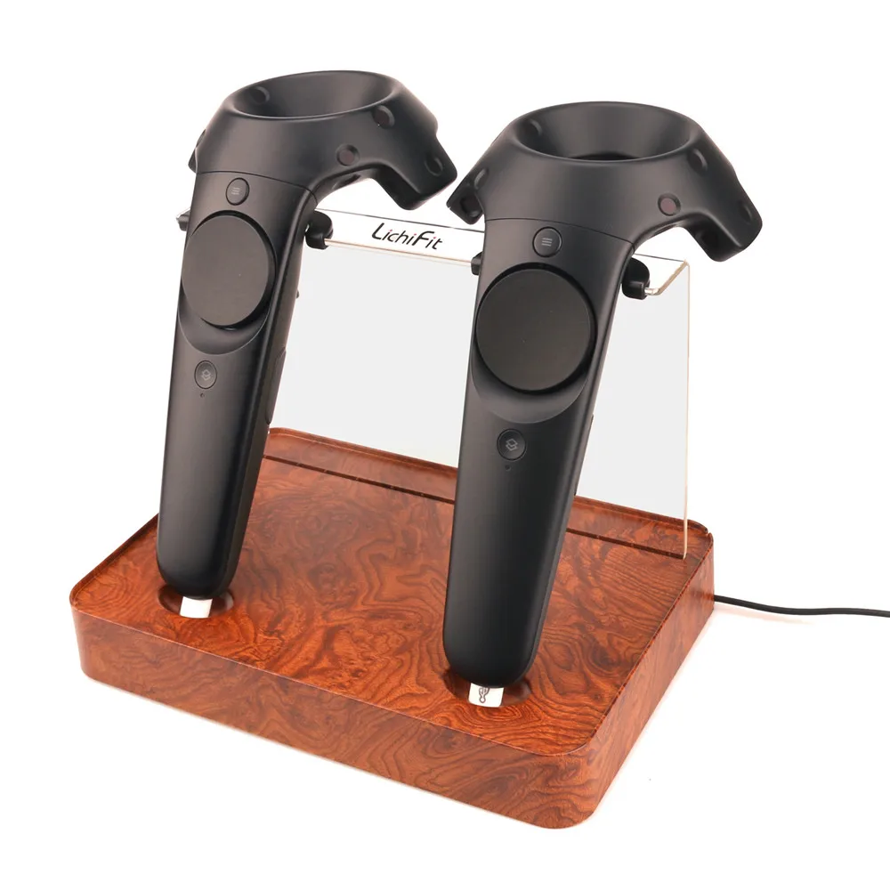 Магнитная зарядная станция с двойной ручкой для контроллера HTC Vive/ Pro VR двойное