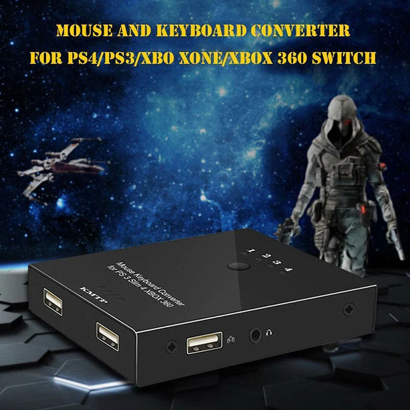 Конвертер Larryjoe для мыши и клавиатуры адаптер PS4/PS4 PRO/PS4 Slim/ PS3/PS3 XBOX ONE/ 360/ Switch