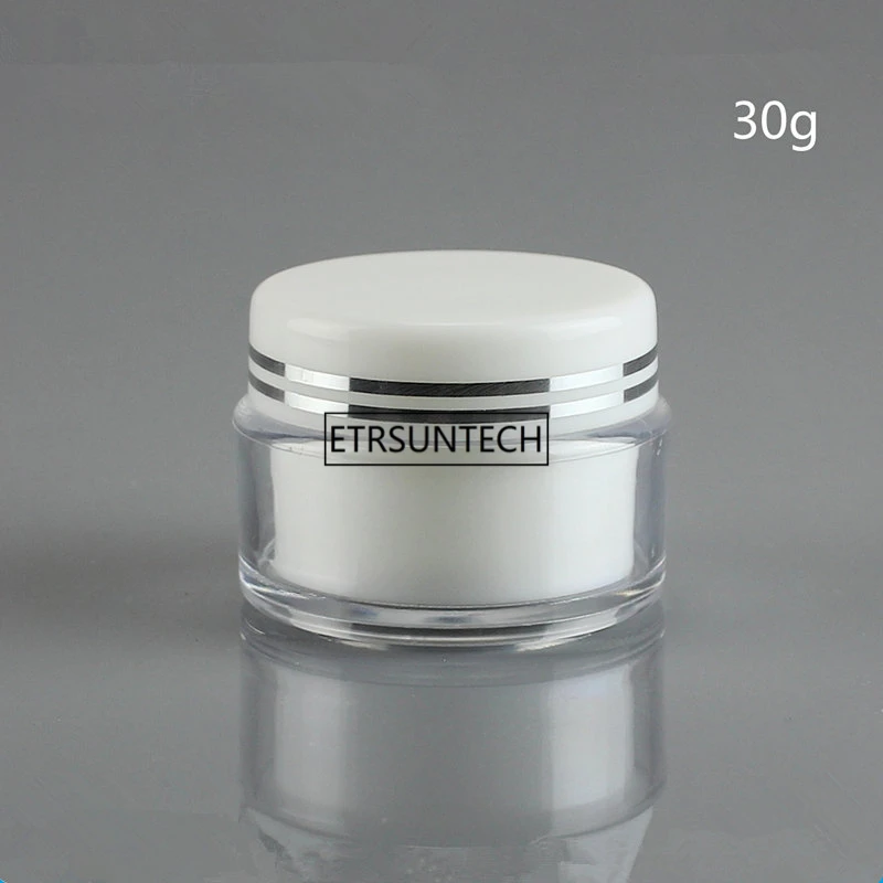 30g Plastic Cream Jar Empty Cosmetic Container Small Eyeshadow Bottle 1OZ Refillable Packaging F20171279 | Красота и здоровье