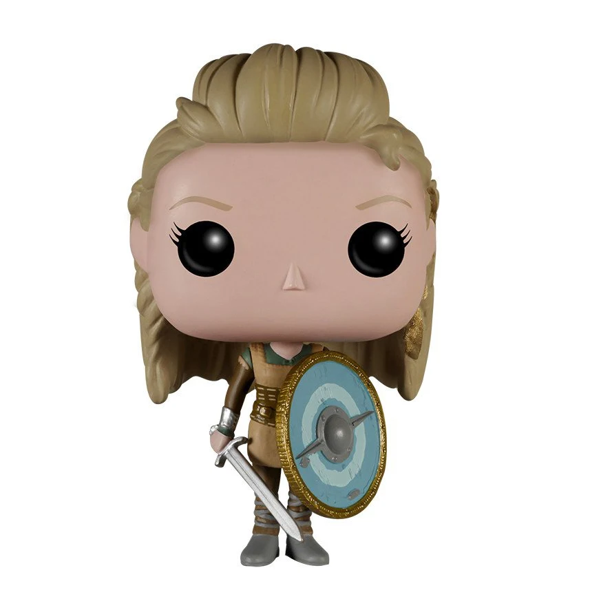 Фигурка героя FUNKO POP Vikings Ragnar Lothbrok и Lagertha модель Funco 177 178 # коллекционные фигурки