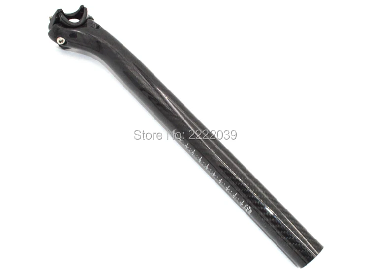 Штырь сиденья велосипеда из углеродного волокна без логотипа 27 2/30 8/31 6*350/400 мм 20