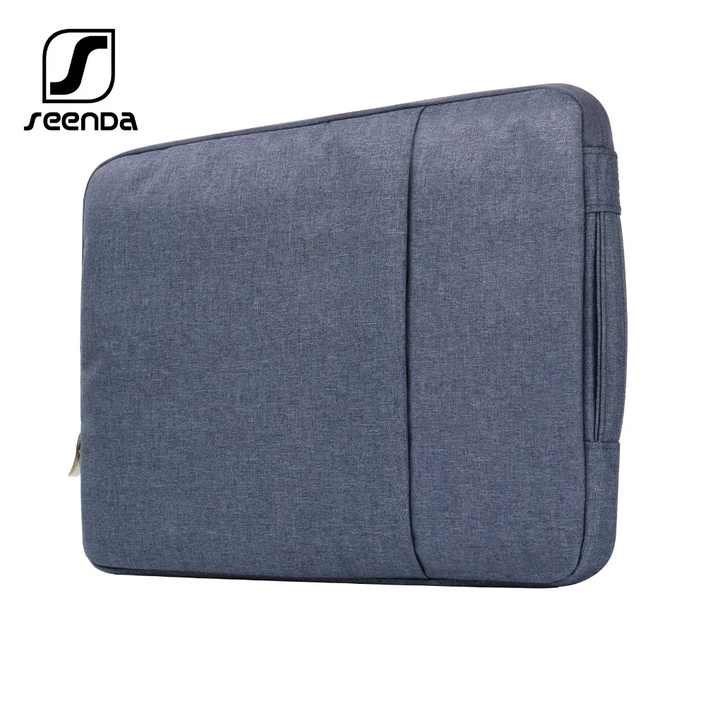 Чехол SeenDa на молнии для ноутбука Macbook Air Pro женский и мужской чехол портативный 11 12