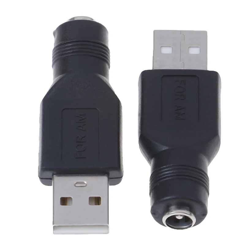 Горячая продажа 2 шт USB женский для 5 мм x 1 Женский DC преобразователь питания