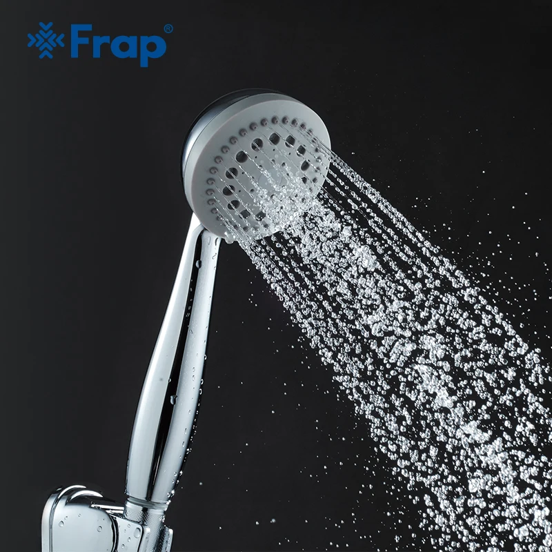 Насадка для душа Frap F06 круглая водосберегающая насадка из АБС пластика|shower head|shower
