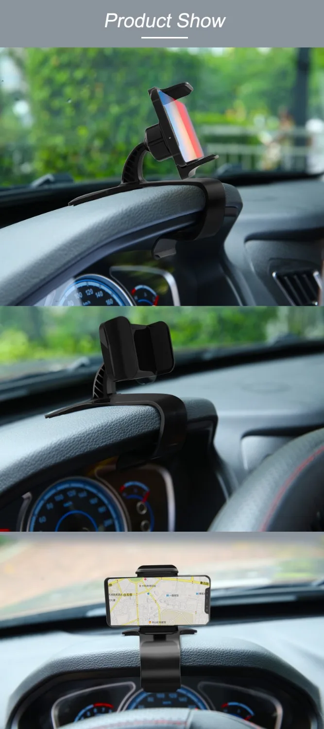 Универсальный автомобильный держатель для телефона для iPhone XS X samsung HUD приборная панель автомобильный держатель для телефона в автомобиле держатель для мобильного телефона Подставка