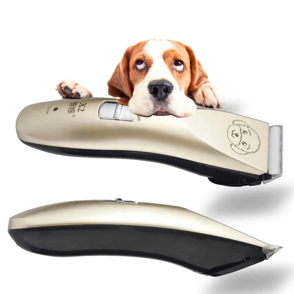 USB Перезаряжаемый низкий уровень шума триммер для волос кошек и собак