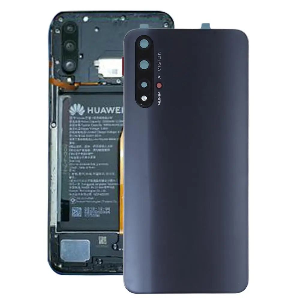 IPartsBuy Задняя крышка батареи с объективом камеры для huawei Honor 20 | Мобильные телефоны