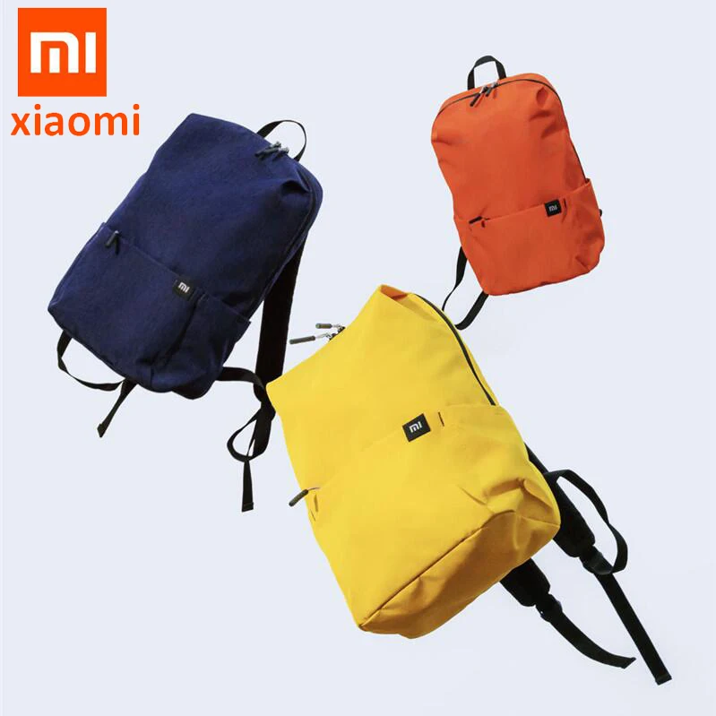 В наличии оригинальный рюкзак Xiaomi 10L сумка красочные для отдыха спортивные