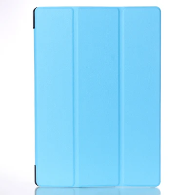 Tab 2 A10-70 чехол красочным принтом кожаный чехол для lenovo Tab 2 A10-30 X30F X30L планшеты 10,1 дюймов Магнит чехол TB2-X30L x30 X103F - Цвет: Синий