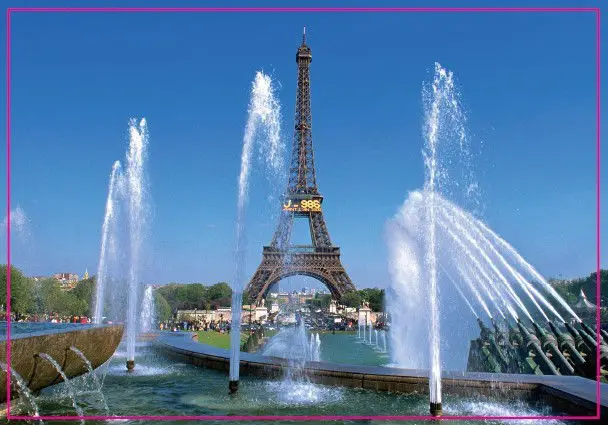 Металлический фонарь Франция Париж Эйфелева башня металлический магнит на