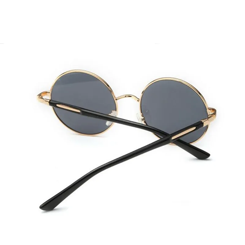2018 Ретро Круглый Цикл Солнцезащитные очки для женщин Для Европы Стиль Óculos дамы
