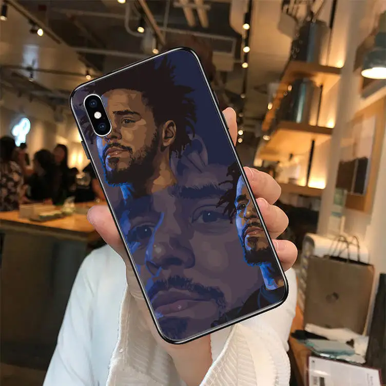 TPU Kodaks черный рэпер Мягкий Силиконовый ТПУ чехол для телефона для iPhone MAX XR XS X10 5 5S 5SE 6 6S 7 8 6Plus 7Plus 8Plus - Цвет: TPU