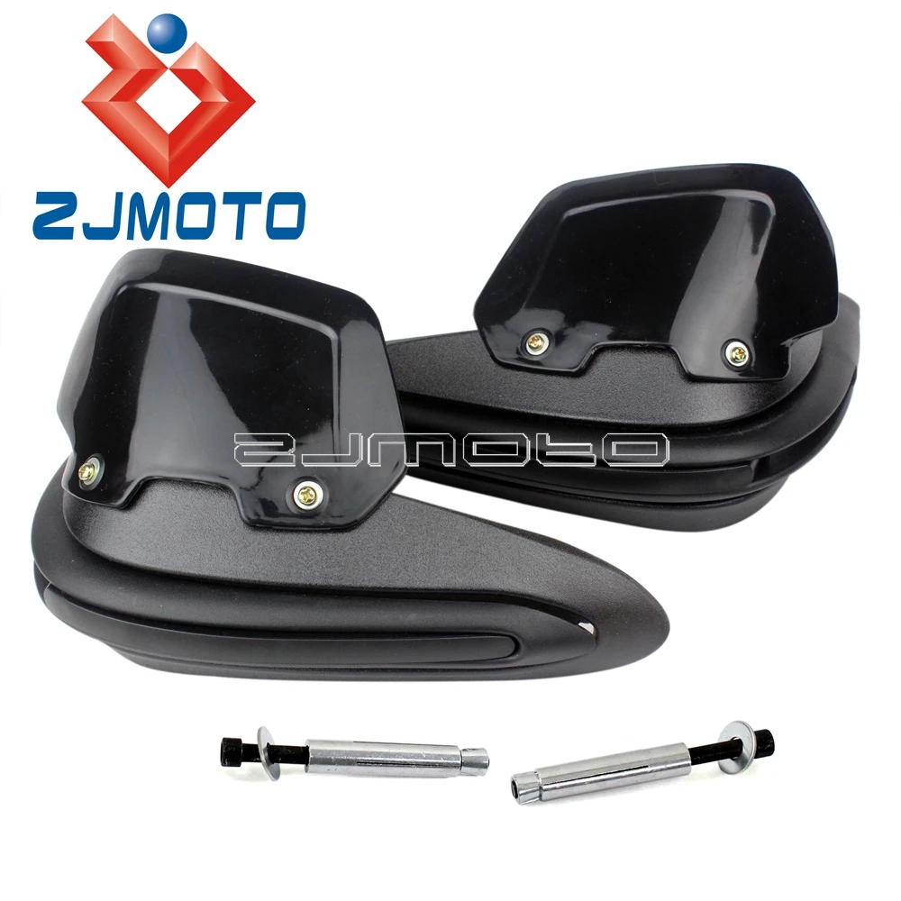 Universal Aluminum Insert Black 7/8&quot Hand Guard For Yamaha YZ YZF WR WRF TTR MX Enduro SM | Falling Protection