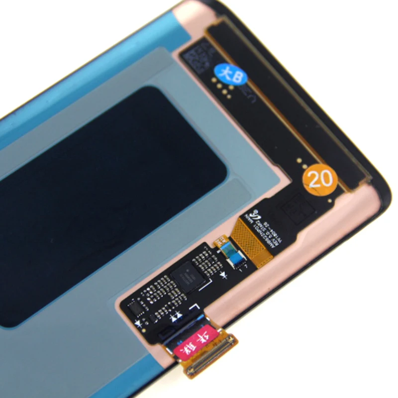 2960*1440 дисплей с ожога тени LCD рамкой для SAMSUNG Galaxy S9 + Plus G960 G965 сенсорный экран