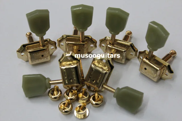 Free Shipping 3+3 Vintage guitar tuners with G logo machine heads electric tuning | Спорт и развлечения